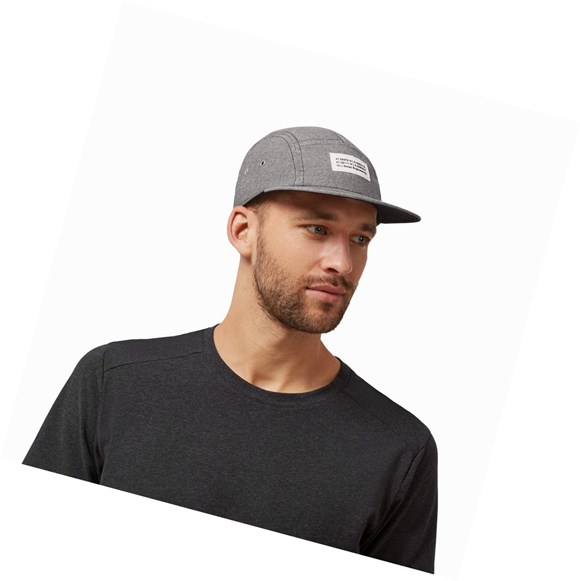 Dámské Klobouky On 5 Panel Šedé | 3709-BKHIT