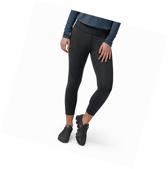 Dámské Running Leggings On Tights 7/8 Černé | 7569-MUVRC