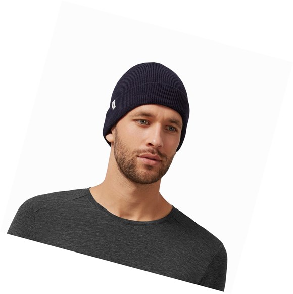 Pánské Klobouky On Merino Beanie Tmavě Blankyt | 3507-CYSQU