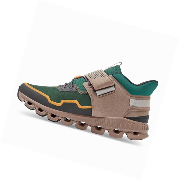 Pánské Tenisky On Cloud Hi Edge Defy Zelene | 7935-VXBJF